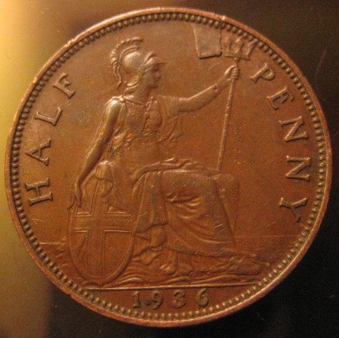 1936-British-Half-Penny